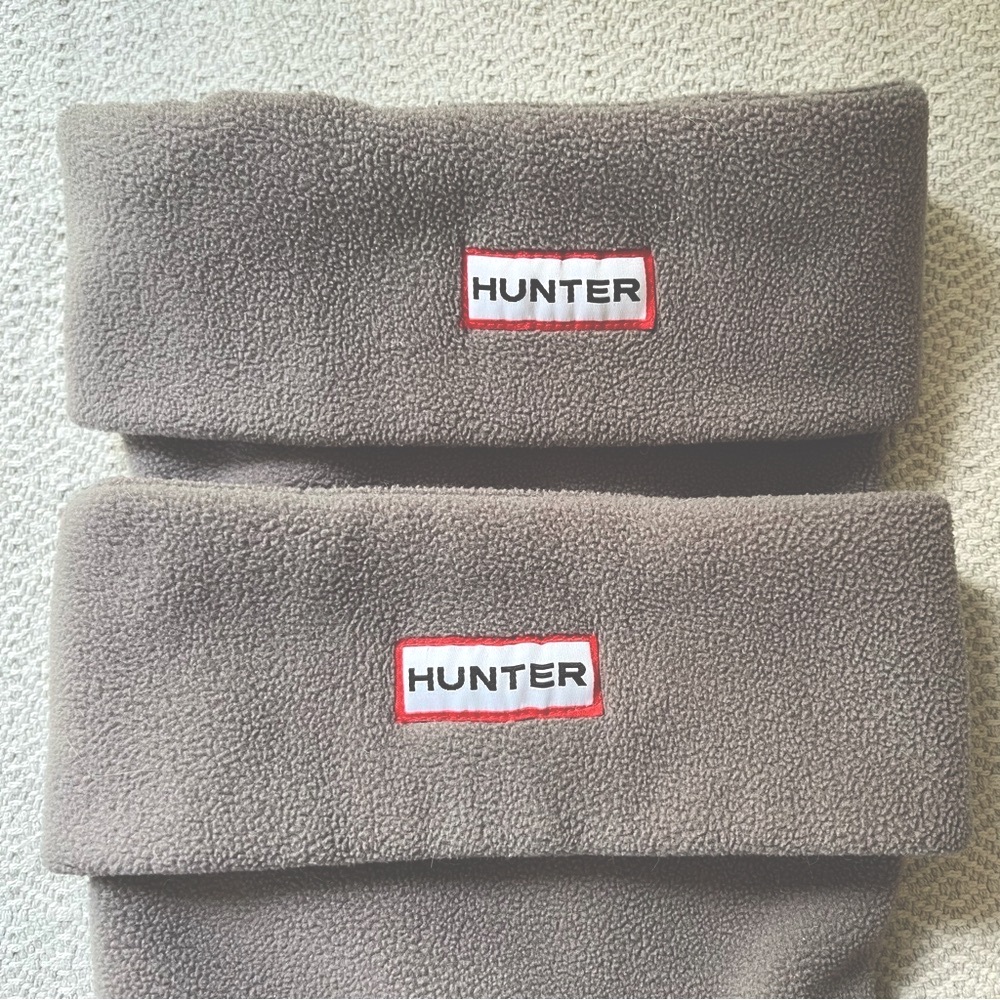 Hunter Fleece Boot Inserts / Socks - Grey